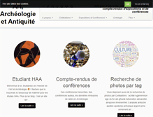Tablet Screenshot of histoiredelantiquite.net
